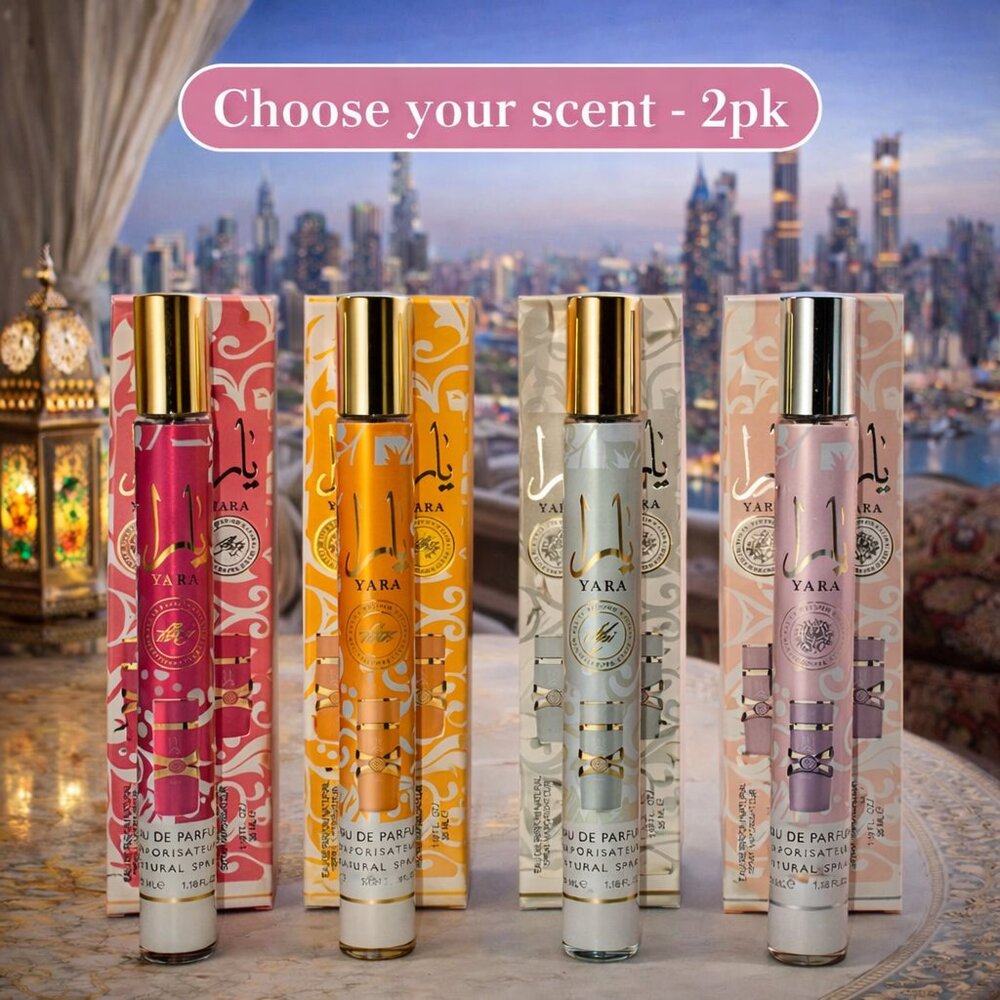 8pk Yara 35ml Assorted Scented Spray